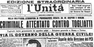 Giornale morte Togliatti