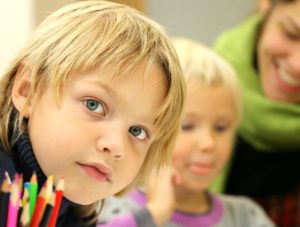 bambini a scuola